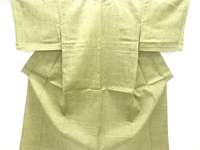 JAPANESE KIMONO / UNUSED TSUMUGIHITOE KIMONO